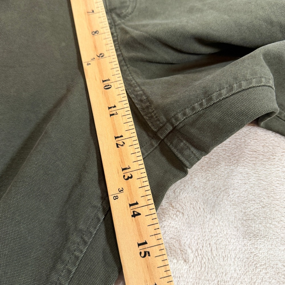 NEW Abercrombie & Fitch Mens 30x28 Athletic Loose Carpenter Pants Olive Green - Picture 12 of 12